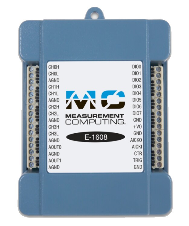 Digilent MCC E-1608 Multifunction Ethernet DAQ Device
